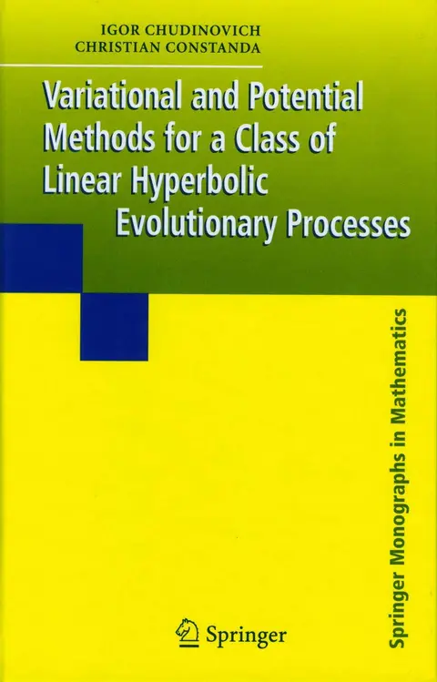 Cover of Variational and Potential Methods for a Class of Linear Hyperbolic Evolutionary Processes