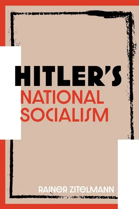 Cover of Hitler's National Socialism