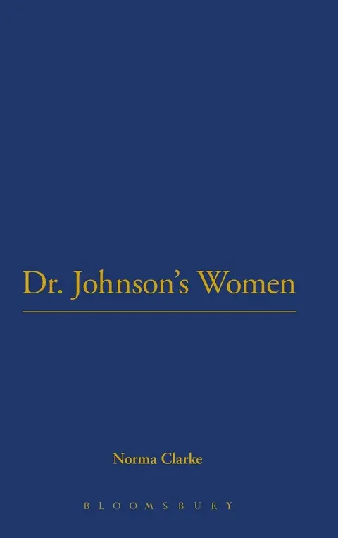 Cover of Dr. Johnson's Women