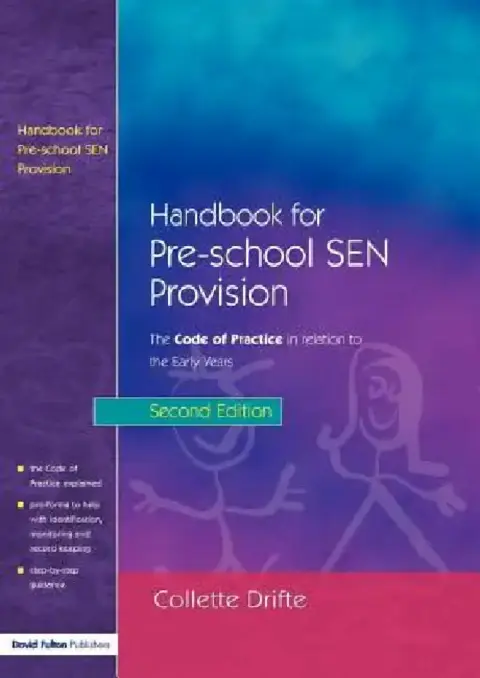 Cover of Handbook for Pre-School SEN Provision