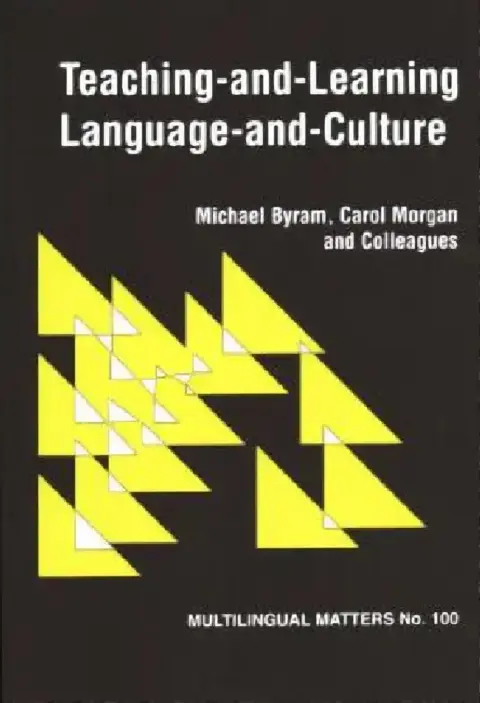 Cover of Teaching and Learning Language and Culture