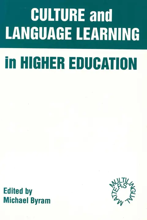Cover of Culture and Language Learning in Higher Education