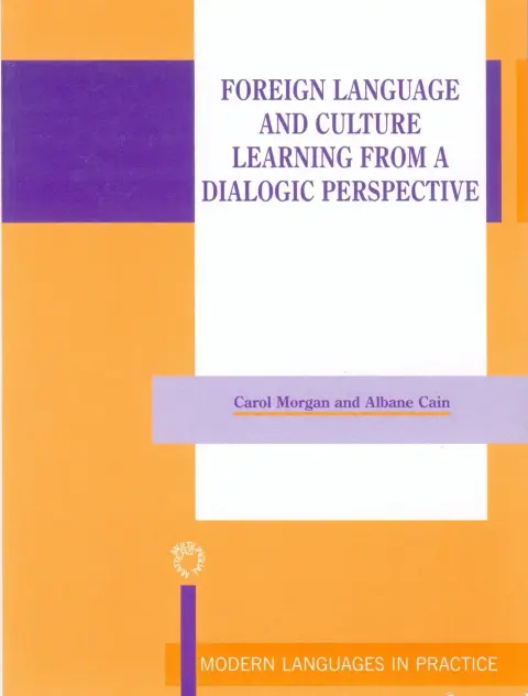 Cover of Foreign Language and Culture Learning from a Dialogic Perspective