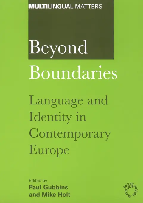 Cover of Beyond Boundaries Lang & Identity in Co