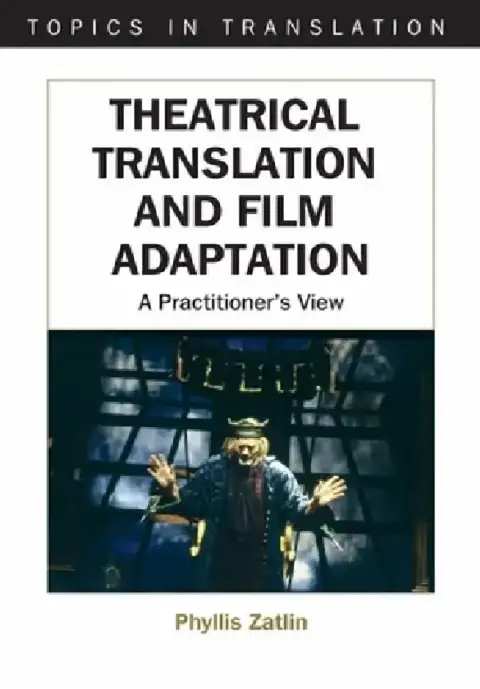 Cover of Theatrical Translati -Nop/028