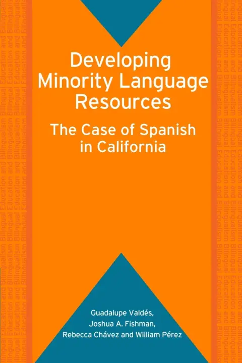 Cover of Developing Minority Language Resources