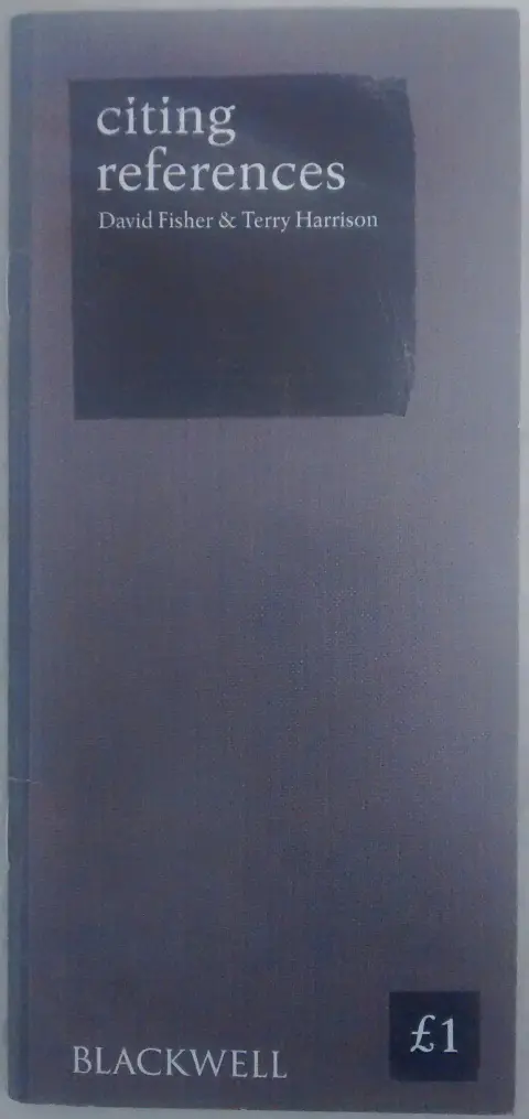 Cover of Citing References