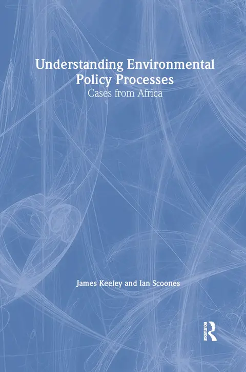 Cover of Understanding Environmental Policy Processes