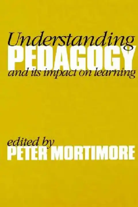 Cover of Understanding Pedagogy