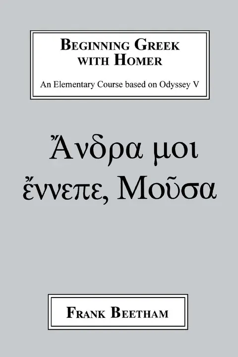 Cover of Beginning Greek with Homer