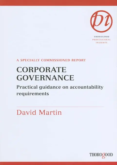 Cover of Corporate Governance