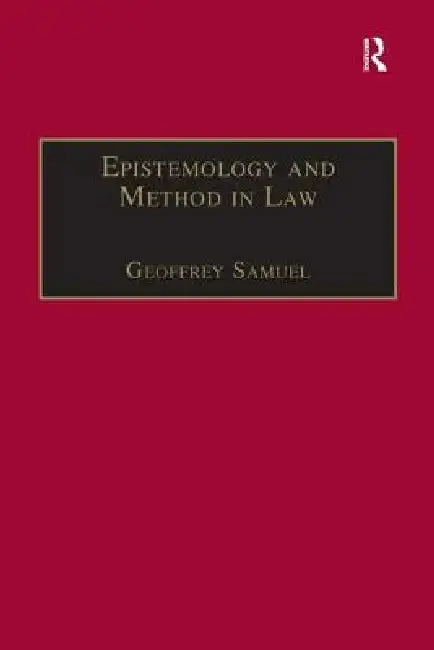 Cover of Epistemology and Method in Law