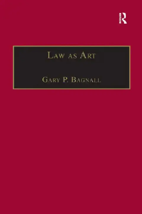 Cover of Law as Art
