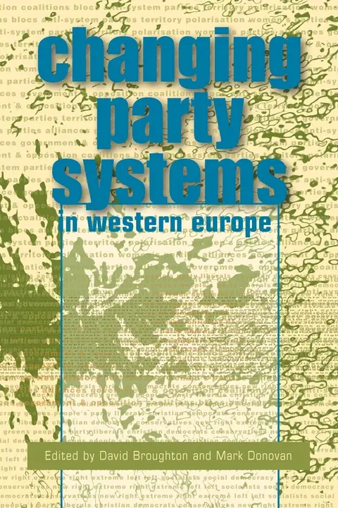 Cover of The Changing Party Systems in Western Europe