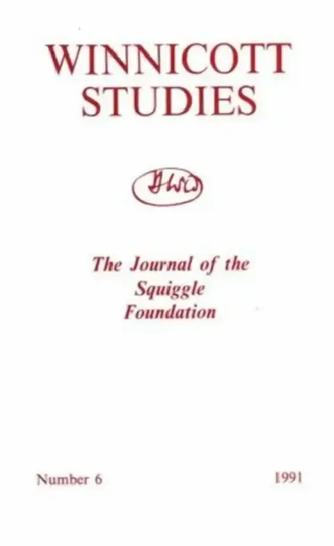 Cover of Winnicott Studies