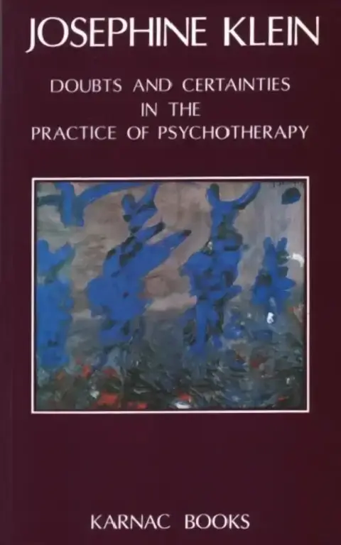 Cover of Doubts & Certainties in the Practice of Psychotherapy