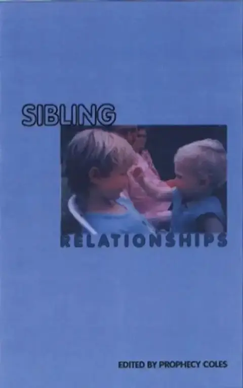 Cover of Sibling Relationships