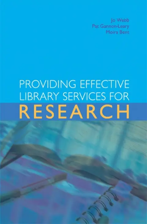 Cover of Providing Effective Library Services for Research