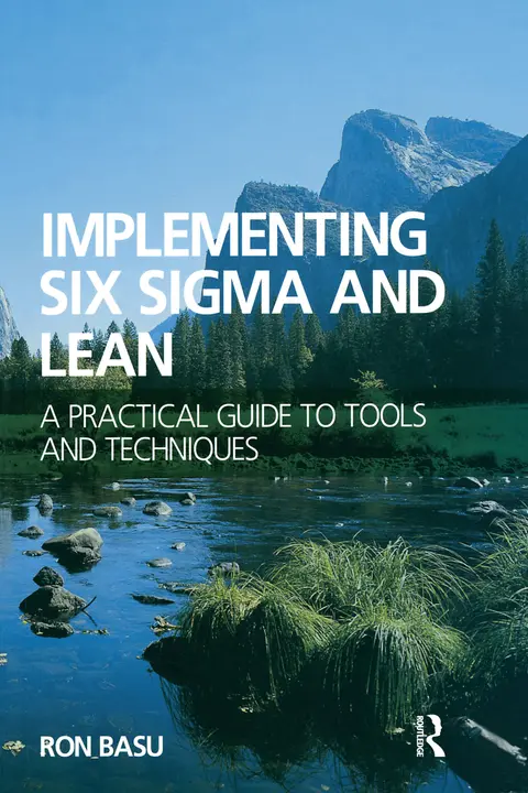 Cover of Implementing Six Sigma and Lean
