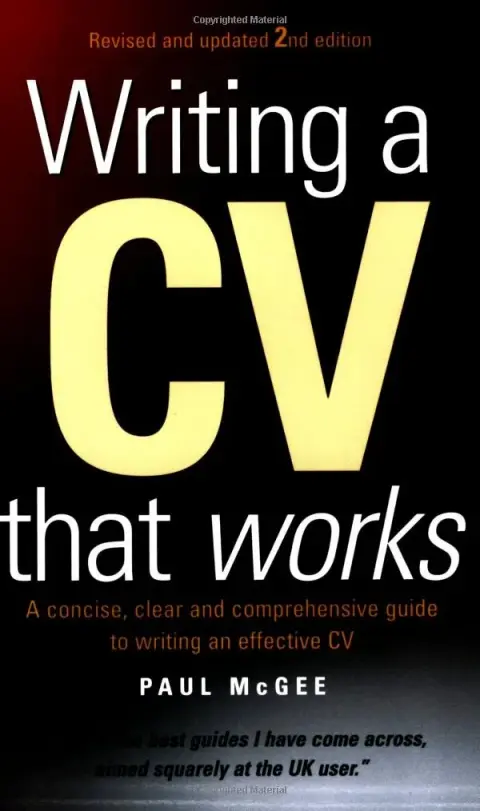Cover of Writing a CV That Works 2nd Edition