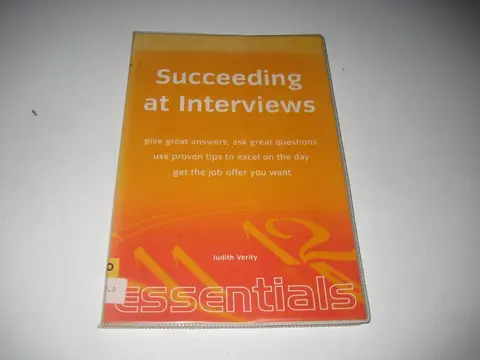 Cover of Succeeding at Interviews