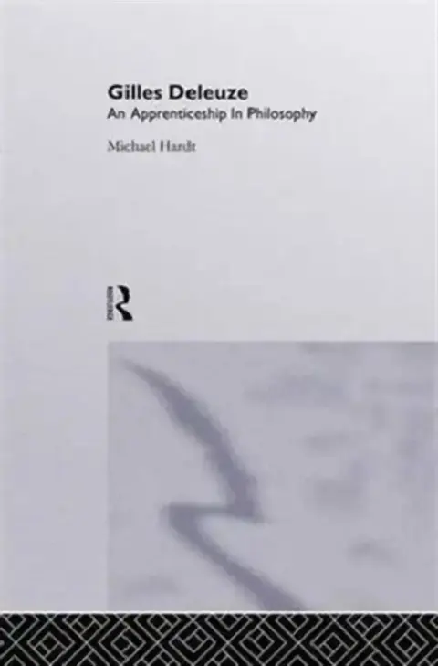 Cover of Gilles Deleuze
