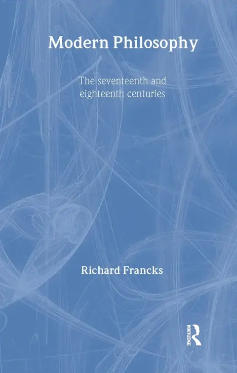Cover of Modern Philosophy
