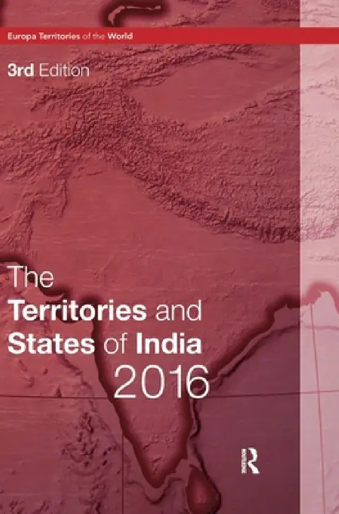 Cover of The Territories and States of India 2016