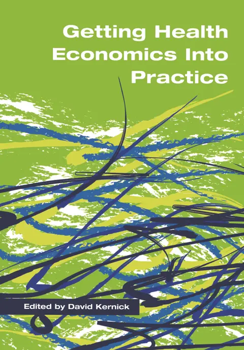 Cover of Getting Health Economics into Practice