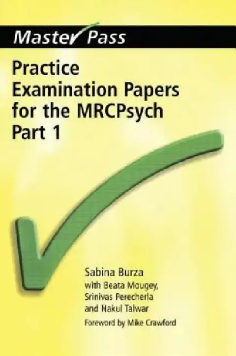 Cover of Practice Examination Papers for the Mrcpsych