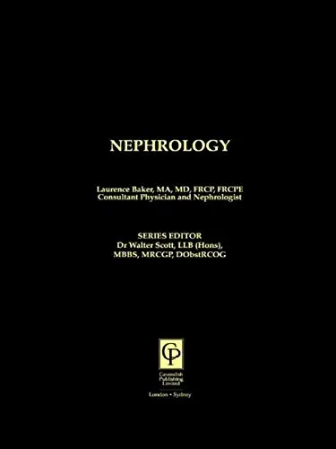 Cover of Nephrology for Lawyers