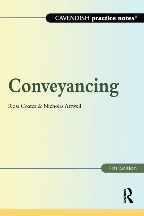 Cover of Practice Notes on Conveyancing