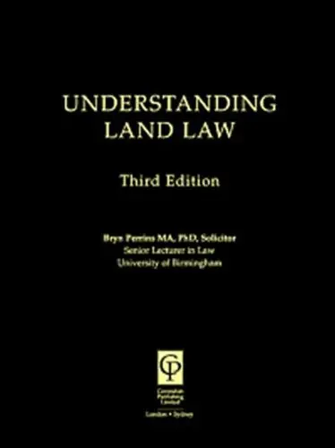 Cover of Understanding Land Law 3/e