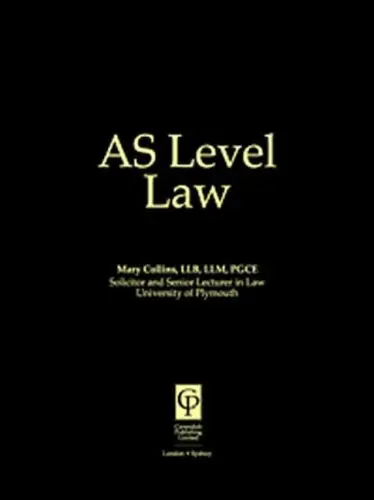 Cover of AS Level Law