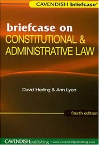 Cover of Briefcase on Constitutional & Administrative Law