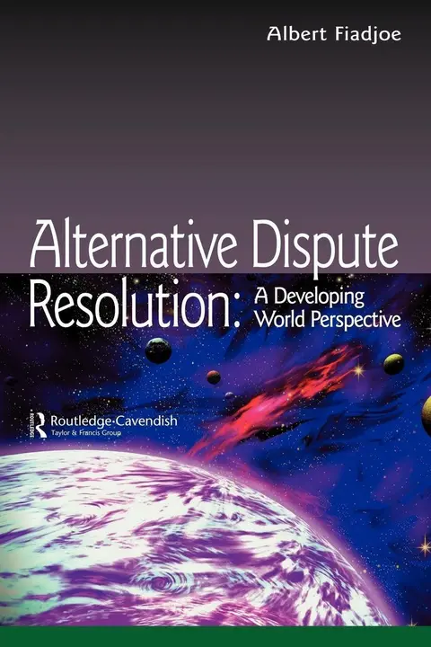 Cover of Alternative Dispute Resolution