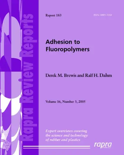Cover of Adhesion to Fluoropolymers