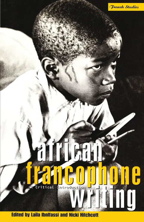 Cover of African Francophone Writing