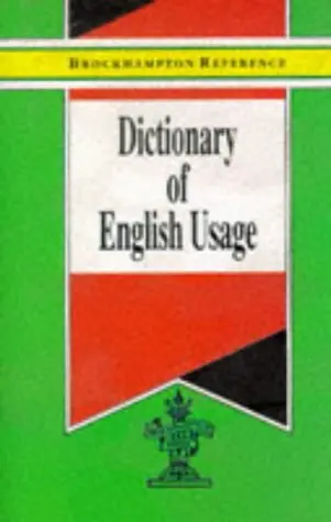 Cover of Dictionary of English Usage