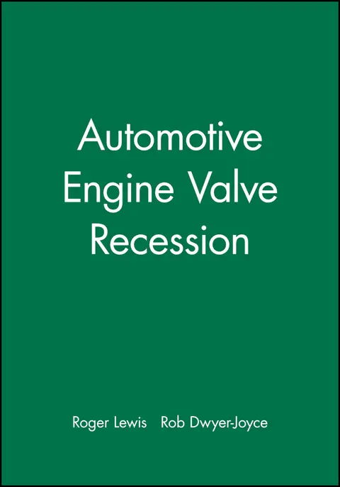 Cover of Automotive Engine Valve Recession