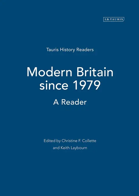 Cover of Modern Britain since 1979
