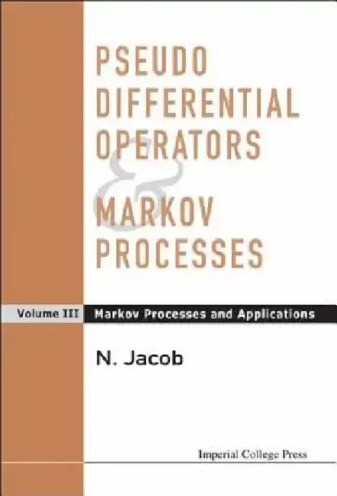 Cover of Pseudo Diff Operator & Markov Proc..(V3)