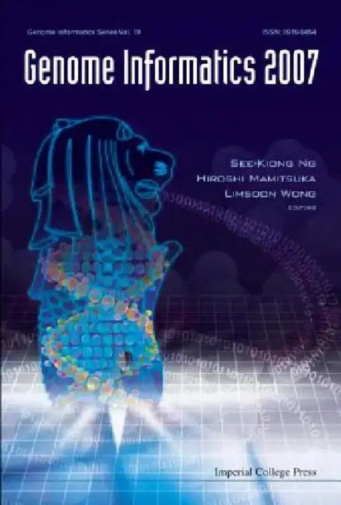 Cover of Genome Informatics 2007