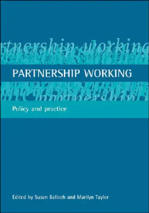 Cover of Partnership Working