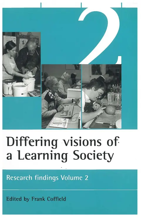 Cover of Differing Visions of a Learning Society