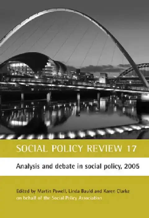 Cover of Social Policy Review 17