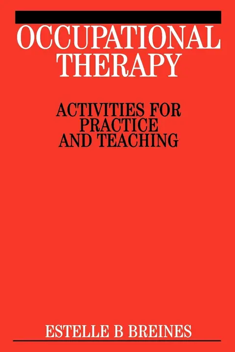 Cover of Occupational Therapy Activities