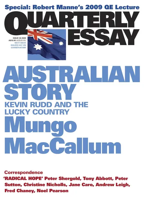 Cover of Australian Story
