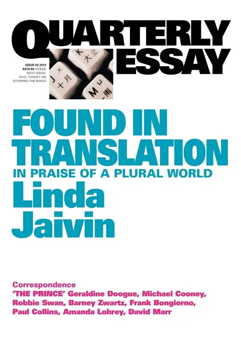 Cover of Found in Translation