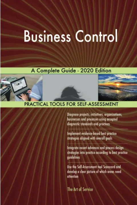 Cover of Business Control A Complete Guide - 2020 Edition